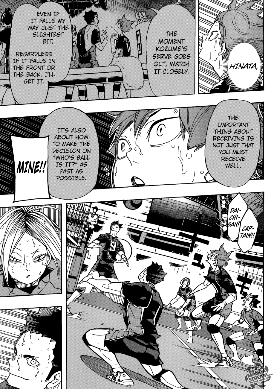 Haikyuu!!, Chapter 316 image 05